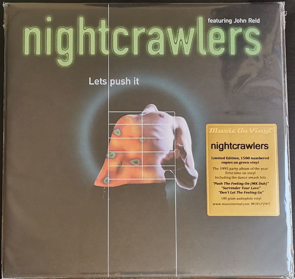 NIGHT-CRAWLERS - Lets Push It - Featuring John Reid – 2LP - Farvet Vinyl