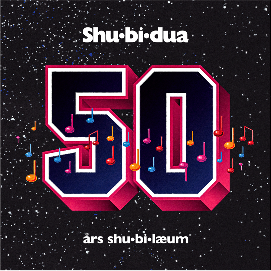 SHU-BI-DUA - 50 Års Shu-Bi-Læum - 2LP+ Single - Kun 1 stk. pr. ordre