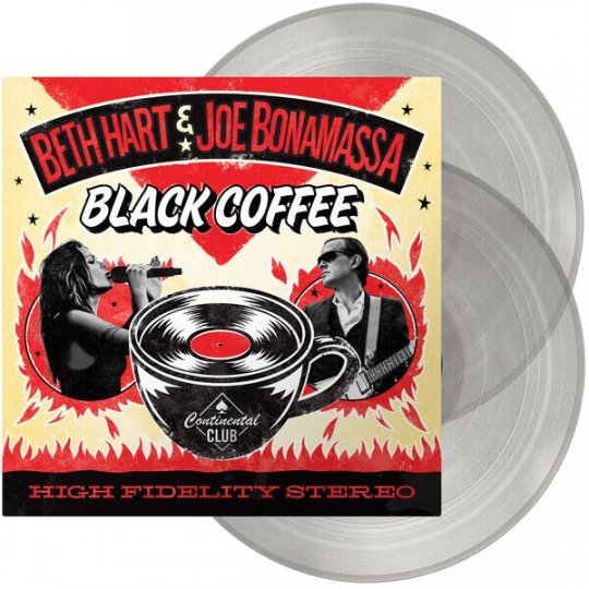 BETH HART & JOE BONAMASSA - Black Coffee - 2LP - Farvet Vinyl