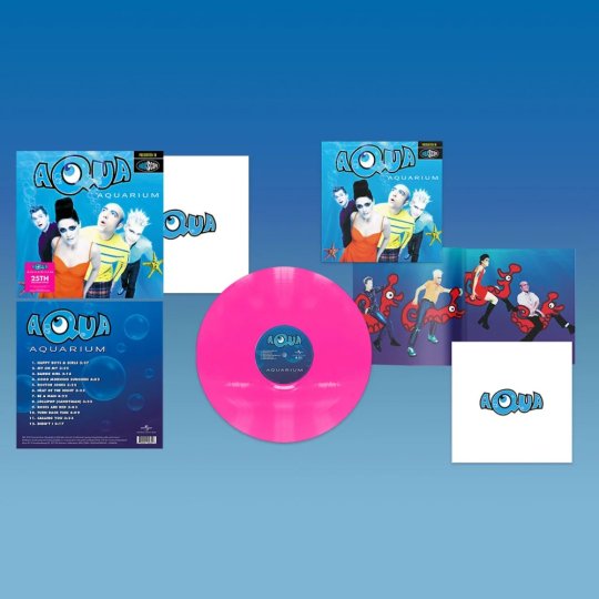 AQUA - Aquarium - 25th Anniversary Edition - Farvet Vinyl