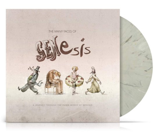 The Many Faces Of Genesiss (A Journey Through The Inner World Of Genesis) - 2LP - Farvet Vinyl