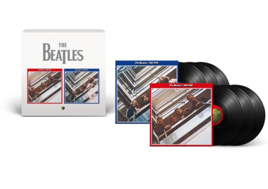 THE BEATLES -  1962-1966 & 1967-1970 (Red & Blue Album) 6LPBOX