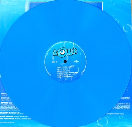AUQA - Aquarium - Light Blue Opaque Vinyl